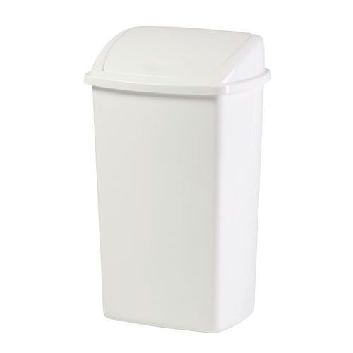 Poubelle 50l Blanc