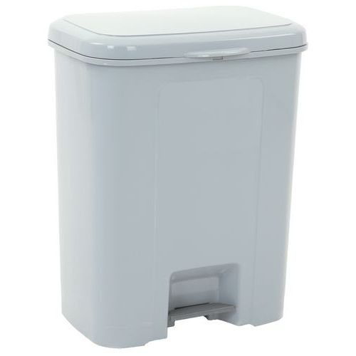 Poubelle à Pédale Dustbin 45l Gris