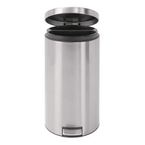 Poubelle à pédale Twin Bin 2 x 20L_Brabantia Poubelle à pédale Twin Bin 2 x 20L_Brabantia
