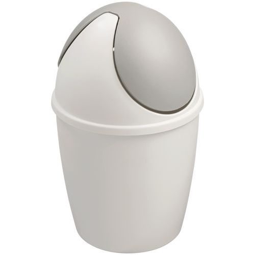 Poubelle De Table Tiglio 15l Blanc/gris