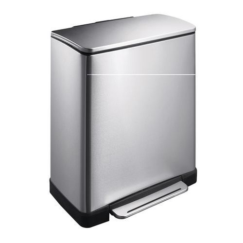 Poubelle E-Cube à pédale tri sélectif 28 et 18L EKO Poubelle E-Cube à pédale tri sélectif 28 et 18L EKO
