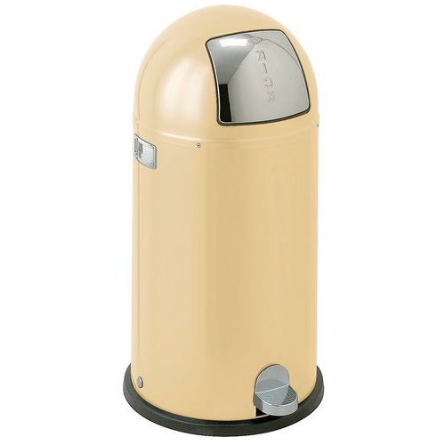 Poubelle Kickboy 40l Amande