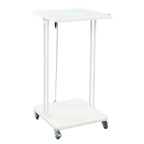 Support De Sac Saekko Boy Avec Couvercle 120l Blanc