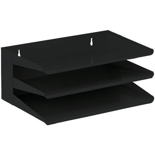 Trieur 3 Compartiments Noir