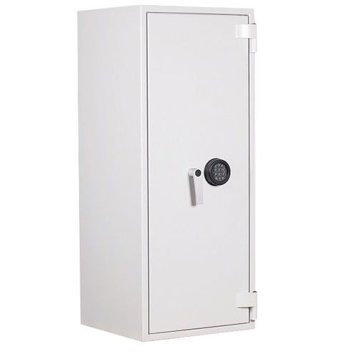 De Raat - Coffre-fort Combifire 4E - 105L Gris Clair - Protection Vol & Feu 60min - Code Électronique