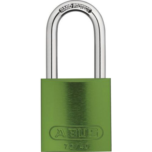 Abus 1 Cadenas De Consignation Série 72 - Anse 40 Mm - Clé Modèle