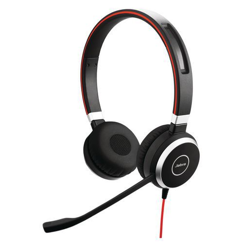 Casque Evolve 40 Ms Duo Usb Filaire Binaural