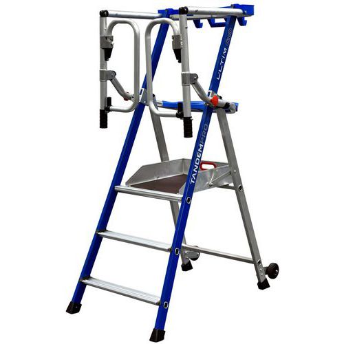 Plateforme F3 Fixe Ultim 3 Marches - Hauteur Travail 2.70m