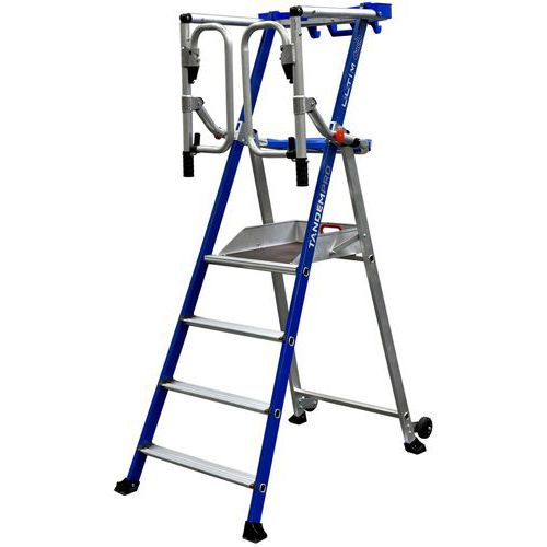 Plateforme F4 Fixe Ultim 4 Marches - Hauteur Travail 2.95m