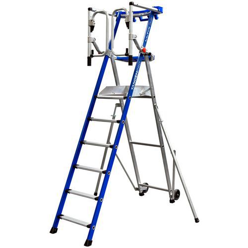 Plateforme F6 Fixe Ultim 6 Marches - Hauteur Travail 3.45m