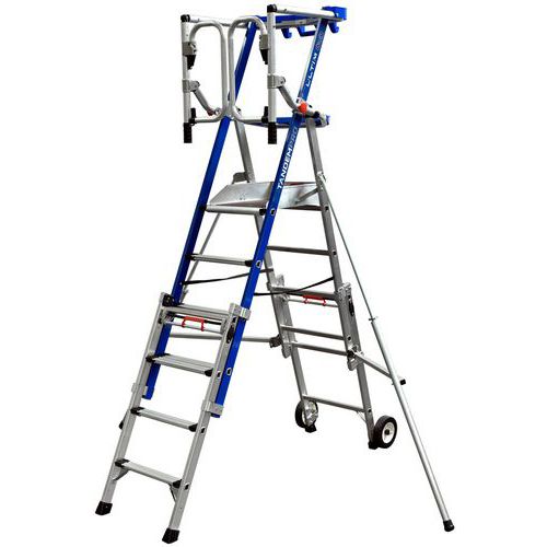 Plateforme Xt7 Ultim Reglable De 4 à 7 Marches - Travail Maxi 3m79