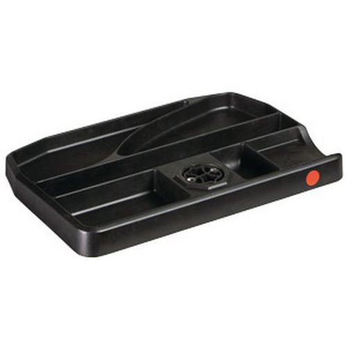 Organiseur De Bureau Rotatif Noir