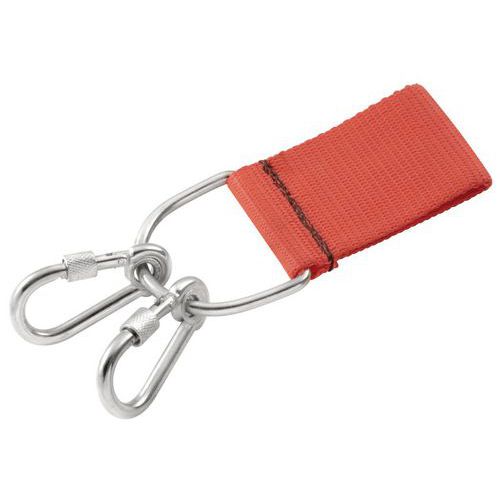 Facom 1 Anneau Métal Équipé De 2 Mousquetons 60 Mm En Inox À Vis Sls