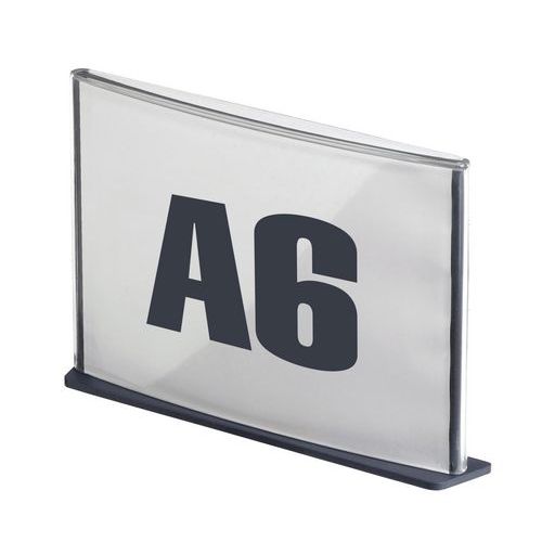 Plaque De Porte Cinatur A6 H11.5xl17xp2 Anthracite