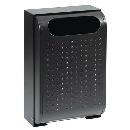 Corbeille D'extérieur Murale Urbanet 30l Anthracite