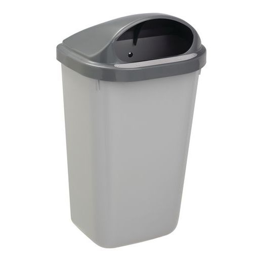 Corbeille D'extérieur Eco 50l Grise