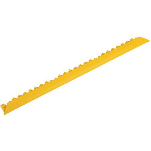 Bordures De Slabmat Carré Mâle Jaune 50x910x13mm