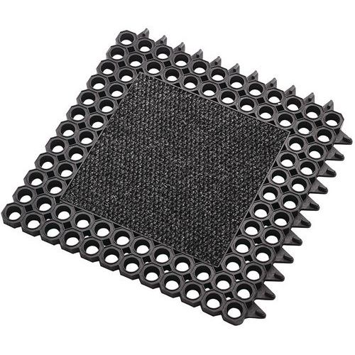 Dalle modulable 23 mm avec tapis absorbant Dalle modulable 23 mm avec tapis absorbant