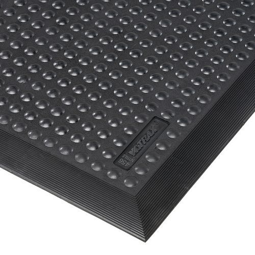 Tapis Antifatigue Résistant Individuel Noir 900x1200x13mm
