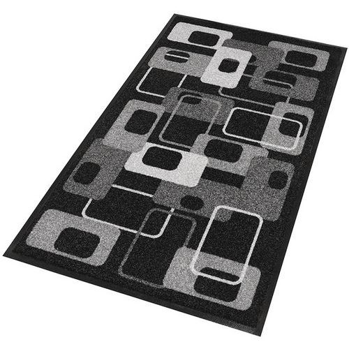 Tapis D'entrée Décoratif Modern70's Gris 600x900x6mm