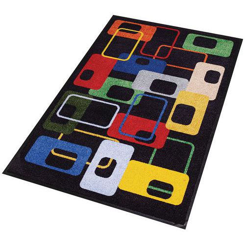 Tapis D'entrée Décoratif Modern 70's 900x1200x6mm