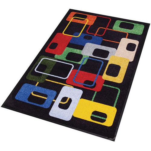 Tapis D'entrée Décoratif Modern 70's 1200x1800x6mm