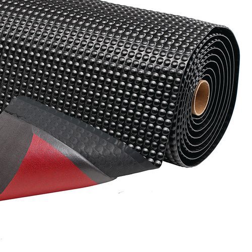 Tapis Antifatigue à Bulles Noir 910x1500x19mm