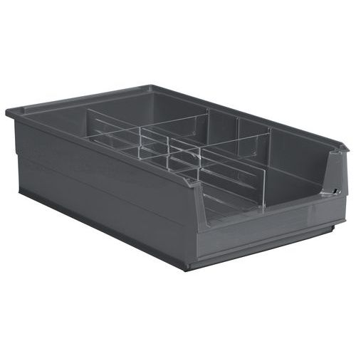 Bac Polyethylene 21l Gris