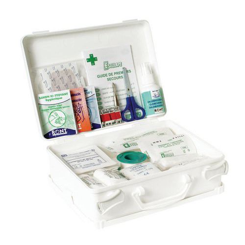 Coffret De Secours Polypro Type B 4 A 8 Pe Rsonnes Blanc