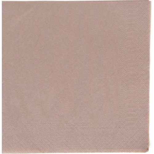 Serviettes Ouate De Cellulose Double Point Taupe