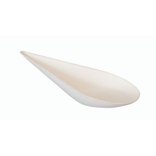 Mise En Bouche Spoon Fibre De Canne Blanc Long. 100mm