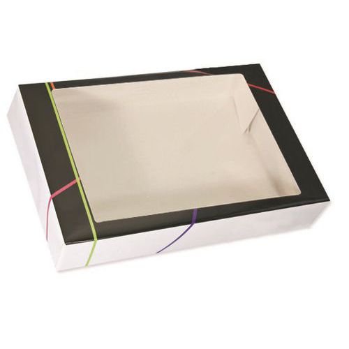 Boîtes Traiteur à Fenêtre Carton Decor Prestige