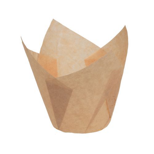 Caissettes 'tulipcup' Papier Ã‰cru Diam. 50mm