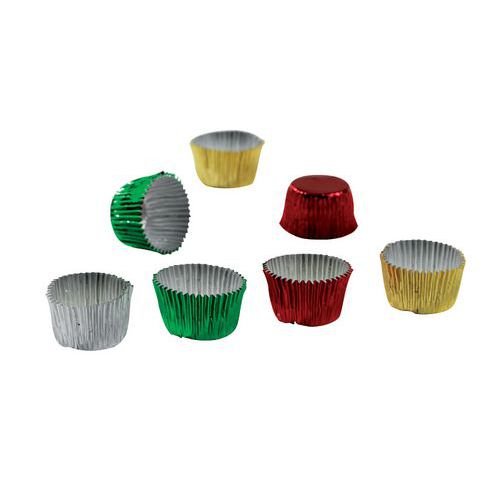 Caissettes Chocolat NÂ°3 7cl Assortiment De 4 Couleurs