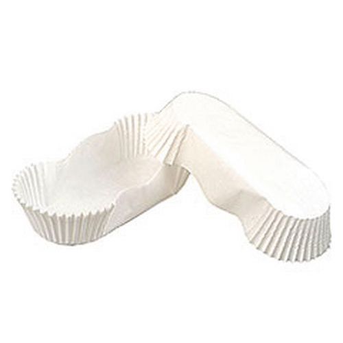 Barquettes Ovales Papier Silisé Hauteur 22mm