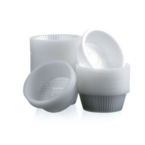 Caissettes Plastique Rondes Polystyrène Translucide