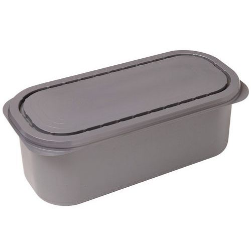 Bacs à Glace Polystyrène Gris Hauteur 128mm Long. 348mm