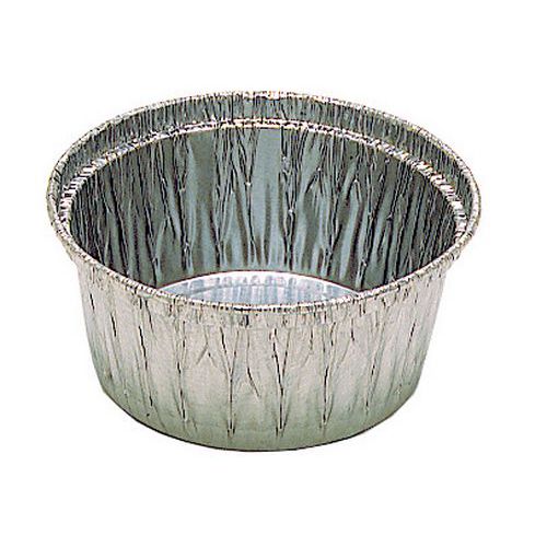 Godets à Crème 85 Cl Argent Diamètre 74mm Hauteur 35mm