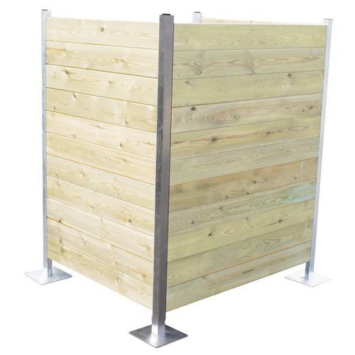 Poteau D'angle Ou Extremite Alu L 1500