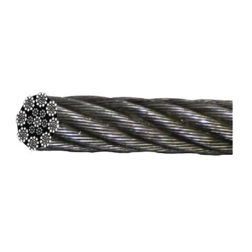 Mètre Supplémentaire Pour Jeu De Câbles Pour Treuil Avec Crochet Émerillon- Diam=5mm - Force 300 Kg