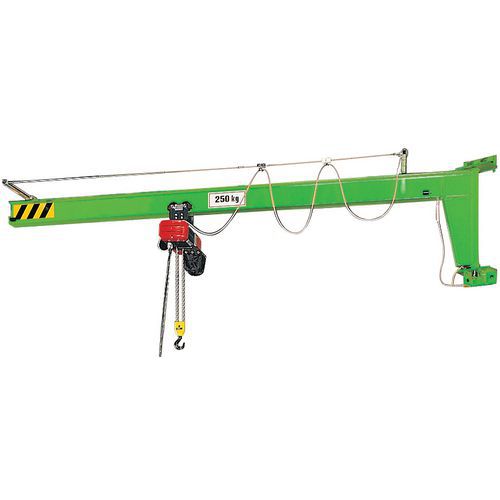 Potence murale à flèche surélevée - Force 500 kg, Portée 3m - Vetter Krantechnik