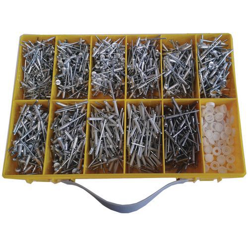 Set De 1400 Rivets Assortis