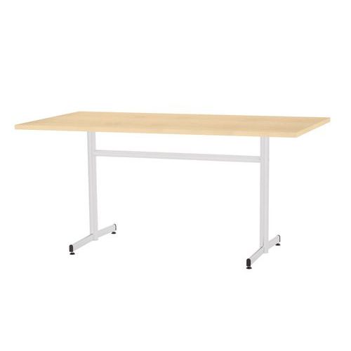 Table Cafétéria Rectangle Hêtre