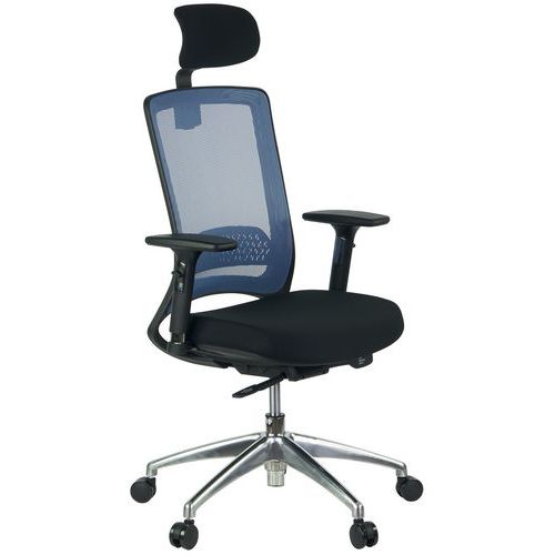 Siège De Bureau Maggi Synchrone Bleu