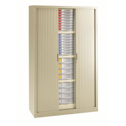 Arm Mono Ridx 198x120 Beige Et 72 Tiroirs G Ris Clair