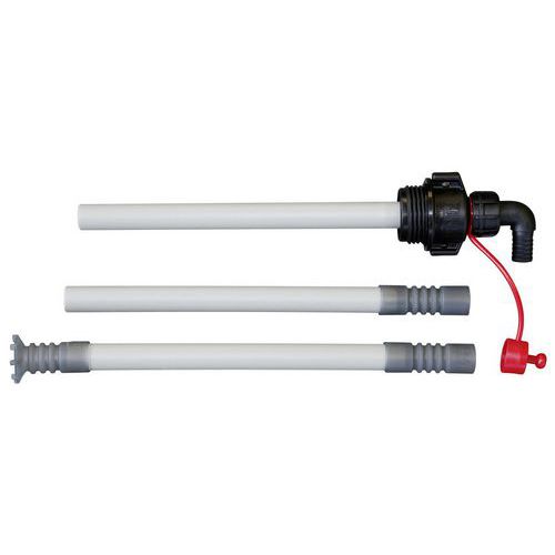 Canne D'aspiration Pour Fût Avec Raccord Type Af2 Et 70x6