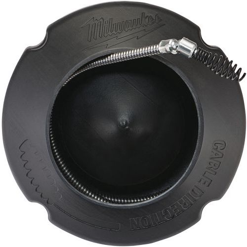 Flexible Spirale Tête Inclinée Diam. 8mm X 7.6m + Tambour-1pc