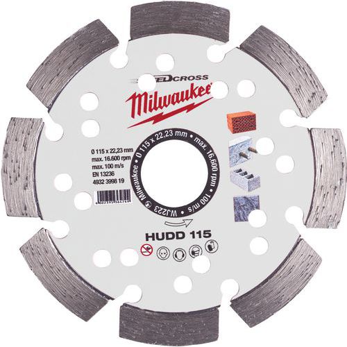 Disque Diamant Hudd 115mm (x1)