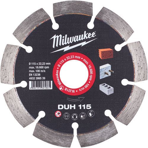 Disque Diamant Duh 115mm (x1)
