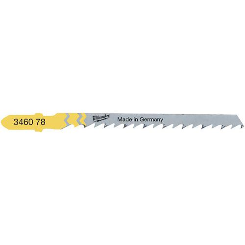 25 Lames Pour Scies Sauteuses T244d - 75x4 Mm